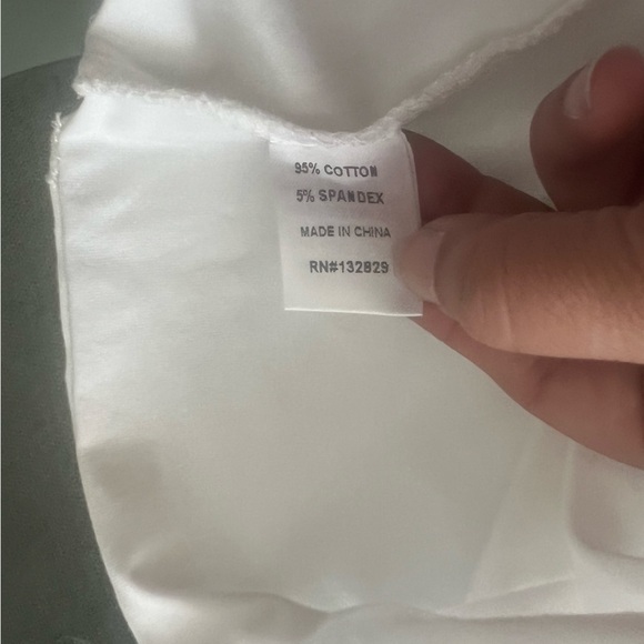 Superdown White Ruched Front T-Shirt - Picture 10 of 12